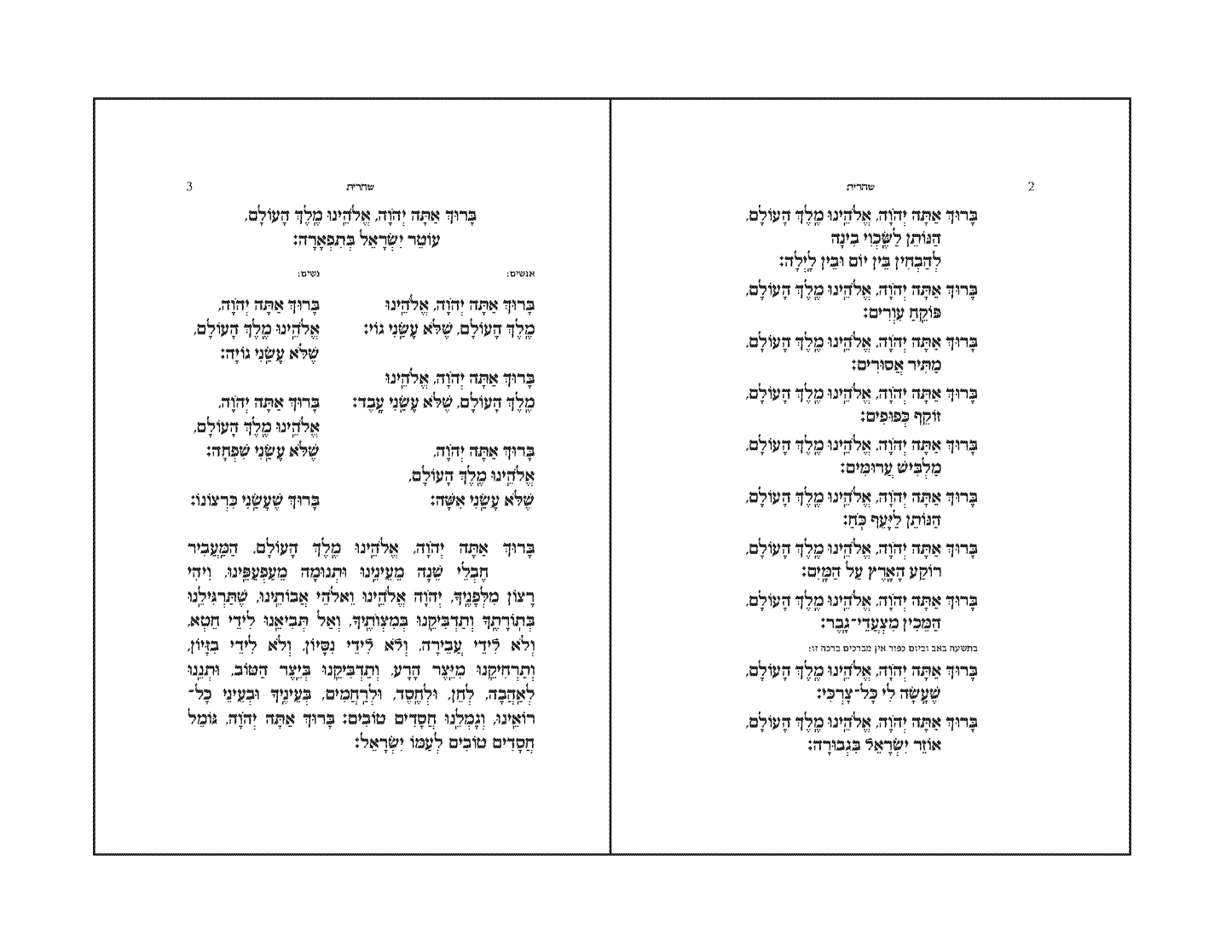Siddur Abodat Haleb | No Translation